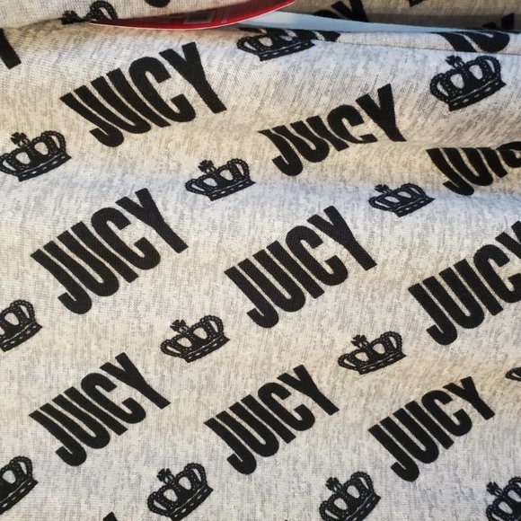 JUICY COUTURE Women's Long Sleeve Crown/Juicy Night Gown NWT Size L - Picture 8 of 8